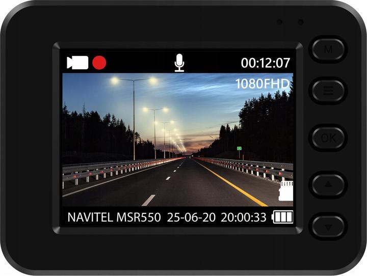Image du produit Navitel MSR550 NV DVR (Écran intégré, Microphone intégré, Vision nocturne, Full HD)