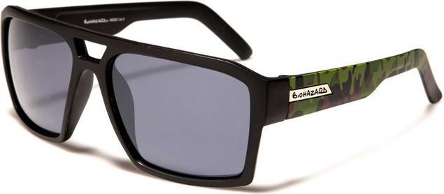 Biohazard quadratische Sonnenbrille