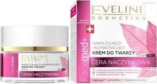 Eveline Facemed+3In1 Moisturizing & Strengthening Face Cream For Capillary Complexion 50Ml (50 ml, 24h Creme)