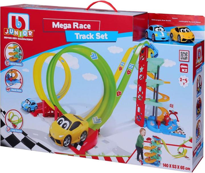 Actual product image BB Junior Mega Race Track Set Garage
