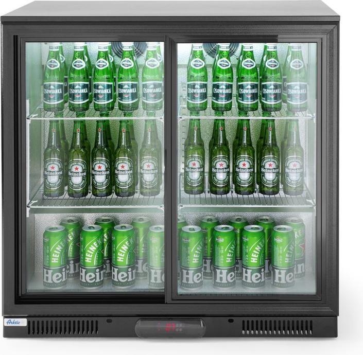 Image du produit Hendi Bar Réfrigérateur avec portes coulissantes 197 L (197 l)