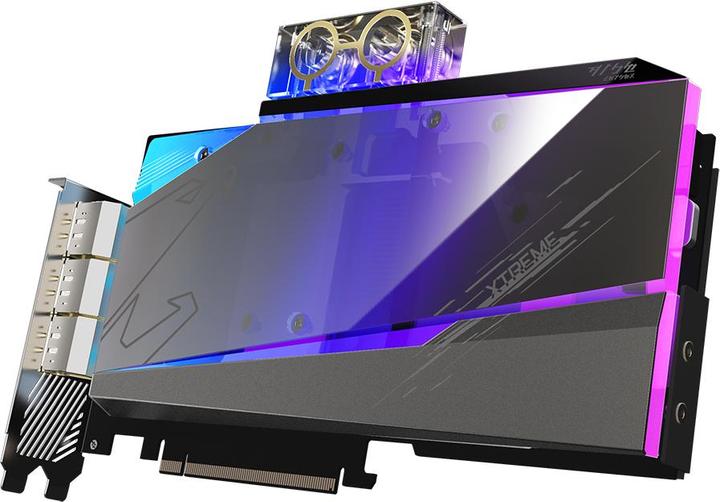 Produktbild Gigabyte Aorus GeForce RTX 3080 Xtreme Waterforce WB LHR (12 GB)