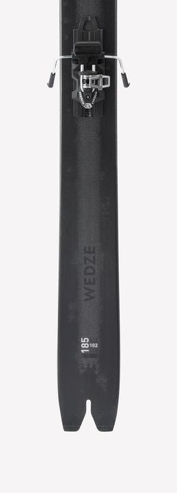Actual product image Wedze Touring skis with bindings and climbing skins - Wilder 102 (185 cm, With binding)