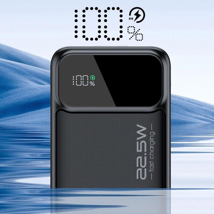 Produktbild Choetech Powerbank B729 20000mAh 22.5W PD USB-A / USB-C - black (20000 mAh, 22.50 W, 22.50 Wh)