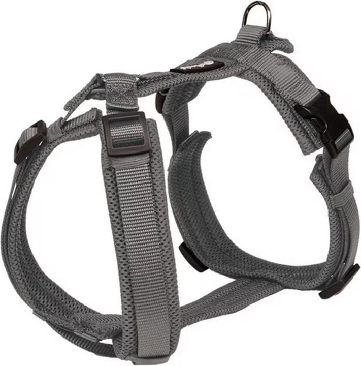 Actual product image Petlando Harness Y-Comfort Mesh, Anthracite (L, Dog, General)
