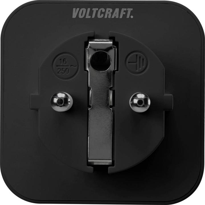 Image du produit Voltcraft SEM6000 BLACK Compteur d'énergie Interface Bluetooth®, exportation de données, fonction