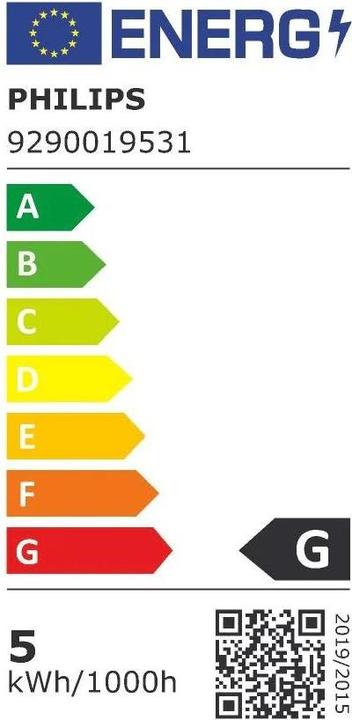Energie-Label Philips Hue White & Color Ambiance Starterset (GU10, 5.70 W, 350 lm, 3 x, G)