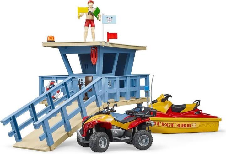 Immagine prodotto Bruder Stazione bworld LifeGuard, Quad, moto d'acqua