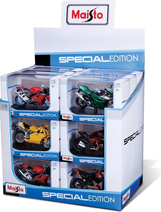Produktbild Maisto Motorbikes 1/18 assortiert
