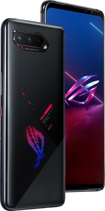 Actual product image ASUS ROG Phone 5s (16GB) (512 GB, Phantom Black, 6.78", Dual SIM, 64 Mpx, 5G)