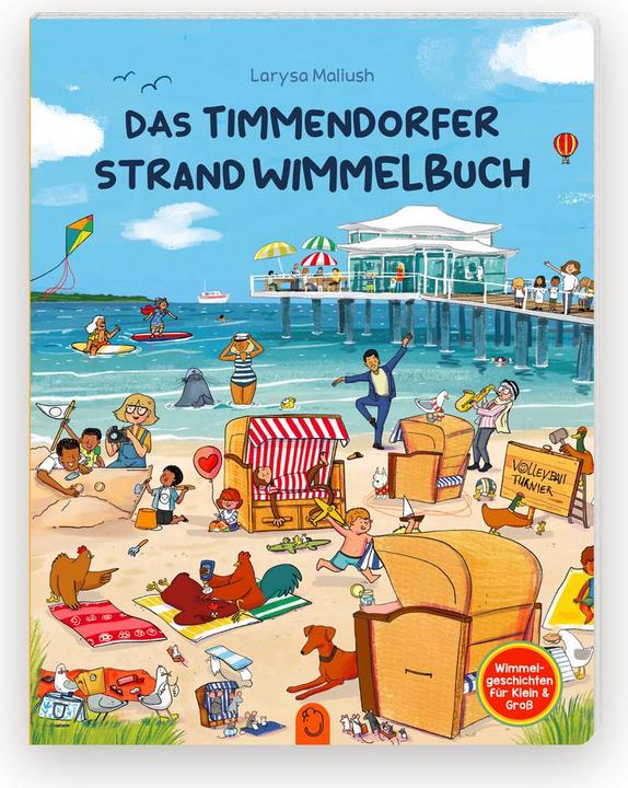 Produktbild Das Timmendorfer Strand Wimmelbuch (Deutsch, Jannes Weber, Johannes Schimmsel, Larysa Maliush, 2025)