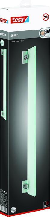 Actual product image tesa EKKRO glass shelf incl. adhesive solution without drilling