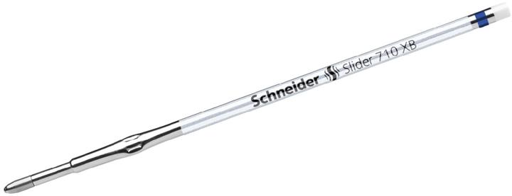 Produktbild Schneider Kugelschreibermine Slider 710 Kugelschreiber Slider Xite 0,7mm XB blau Slider 710 XB dokumentenecht (Nachfülleinheit, Blau, 0.70 mm)