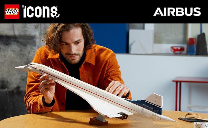 Actual product image LEGO Concorde (10318, LEGO Icons, LEGO Rare Sets)