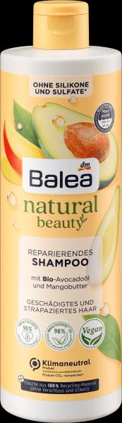 Actual product image dm Balea Natural Beauty (400 ml, Liquid shampoo)
