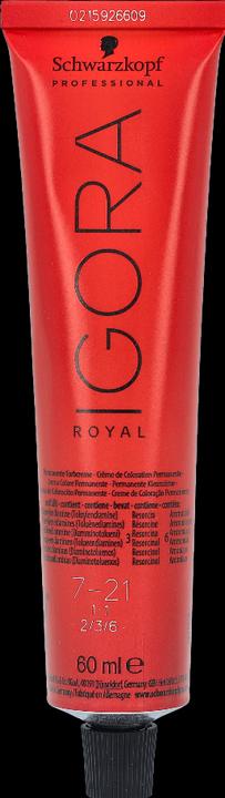 Immagine prodotto Schwarzkopf Igora Royal - 7-21 Frassino biondo medio Cendré (Biondismo, Grigio)