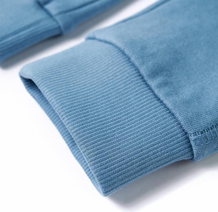 Actual product image VidaXL Children's tracksuit bottoms mid blue 140,Material: 80 (140)