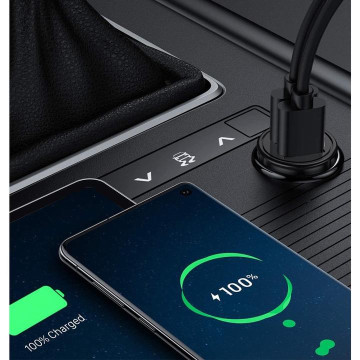 Produktbild Techly Mini Car Charger 2 Ports USB-A