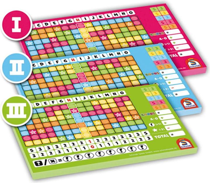 Actual product image Schmidt Spiele One more time! Additional block 1 to 3 (English, French, Italian, German)