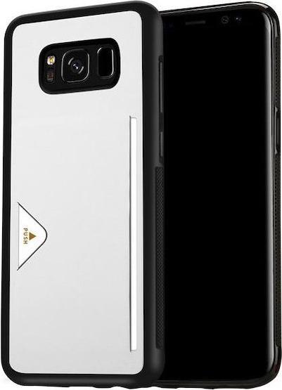 Produktbild Samsung Galaxy S8 Plus - Ducis Pocard Series mit Kartenfach, weiss (Samsung Galaxy S8+)