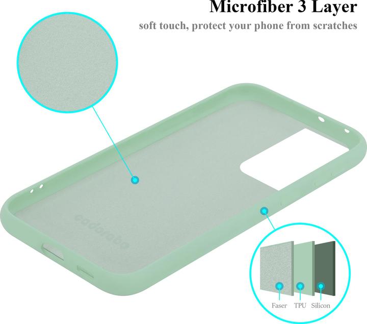 Image du produit Cadorabo TPU Liquid Silicone Case Cover (Samsung Galaxy S21 Ultra)