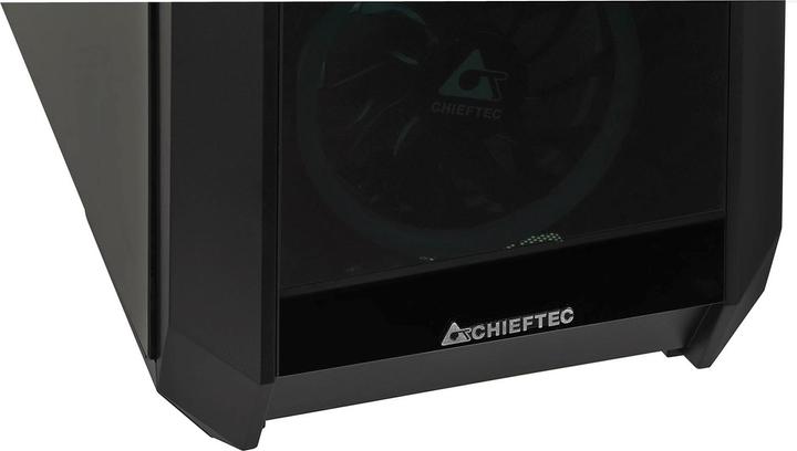 Actual product image Chieftec Stallion II (black, tempered glass) (Mini-ITX, mATX, ATX)