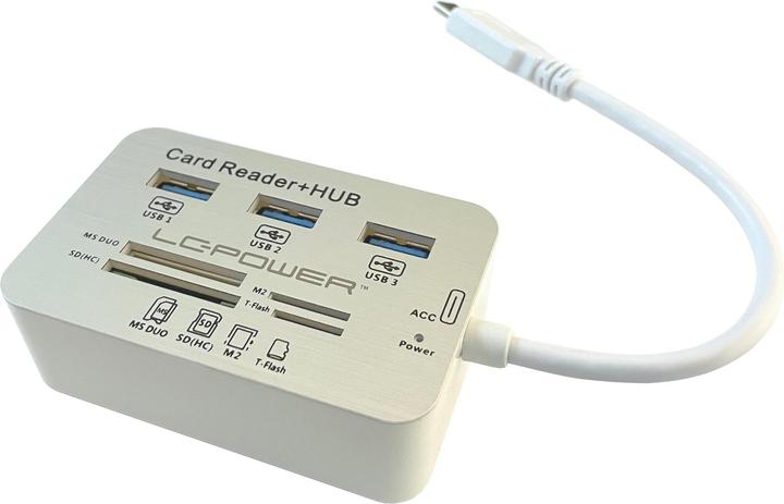 Produktbild LC-Power USB-Hub LC-HUB-C-CR (USB-C, 7 Ports)