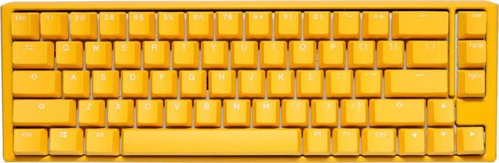 Produktbild Ducky One 3 Yellow SF gaming keyboard, RGB LED - MX-Silent-Red (DE, Kabelgebunden)