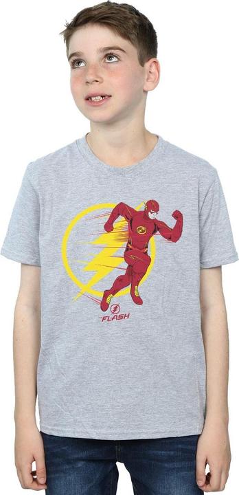 Actual product image Boys The Flash Running Emblem T-Shirt (152, 158)
