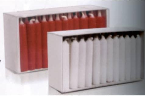 Productafbeelding Neutral 50 kaarsen wit (1 Pcs.)