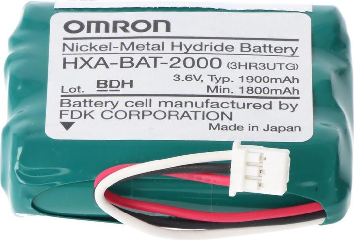 Image du produit AccuCell Pile pour tensiomètre Omron Healthcare HBP-1300 HPM-1300 Type HXA-BAT2000 9065797-O