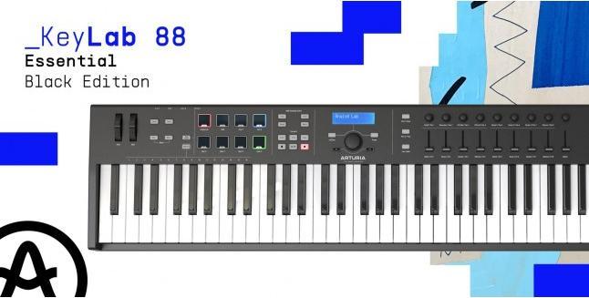 Arturia KeyLab Essential 88 Black (Keyboard)