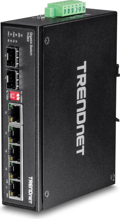 Industrie Switch 6 Port Gbit IP30 Metall (7 Ports)
