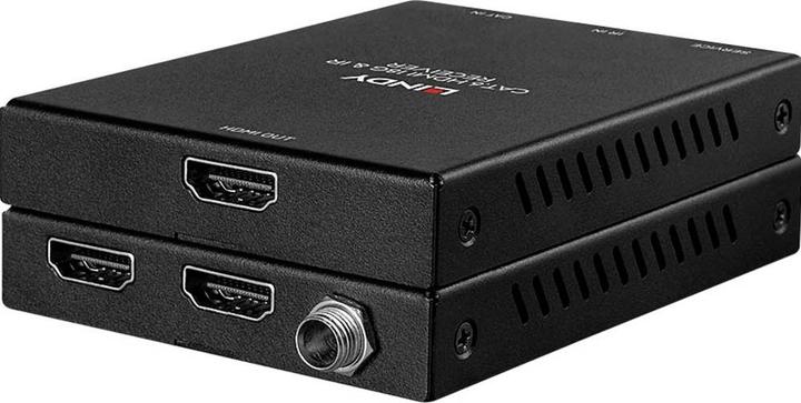 Produktbild Lindy 50m Cat.6 HDMI 18G & IR Extender with PoC & Loop Out (Extender)