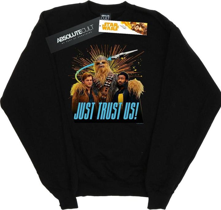 Immagine prodotto Star Wars Solo Just Trust Us Felpa Uomo (M)
