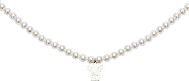Immagine prodotto Crystals Collana di perle, angelo custode.607004 (Acciaio inossidabile)