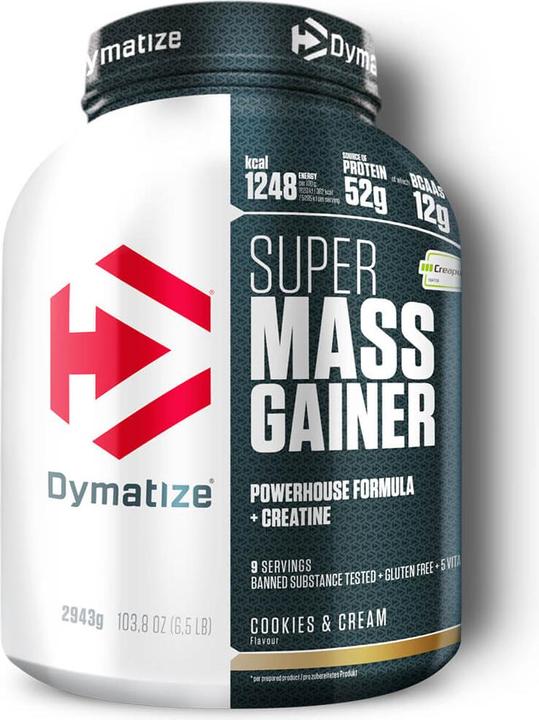 Dymatize Super Mass Gainer (Cookies & Cream, 1 pcs., 2943 g)