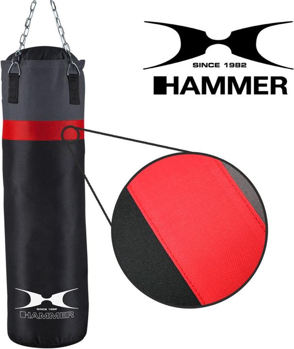 Immagine prodotto Hammer Fitness Sacco da boxe Home Fit Cobra (100 cm, 19 kg)