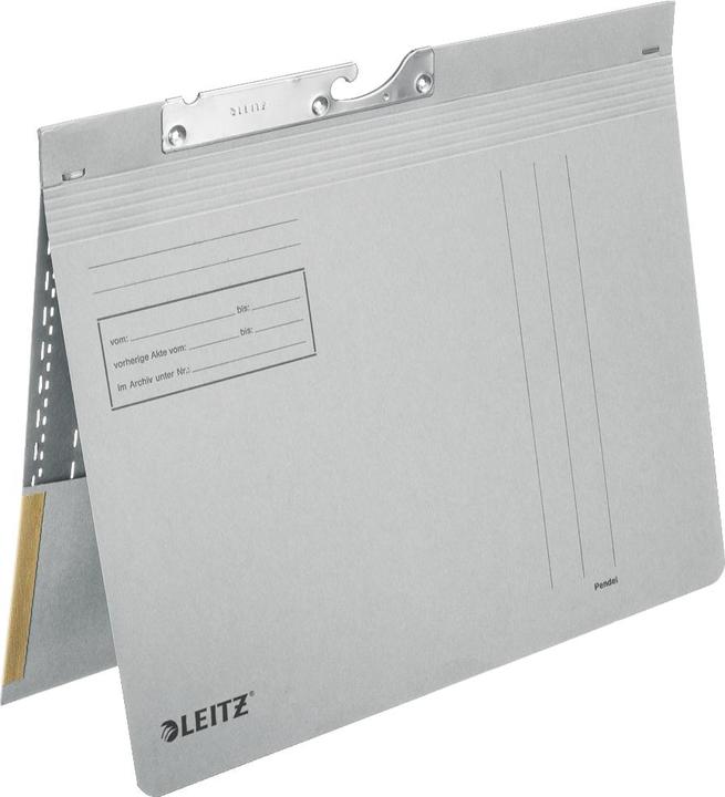 Produktbild Leitz Pendelhefter, mit Tasche, A4, grau (A4, 50 x)