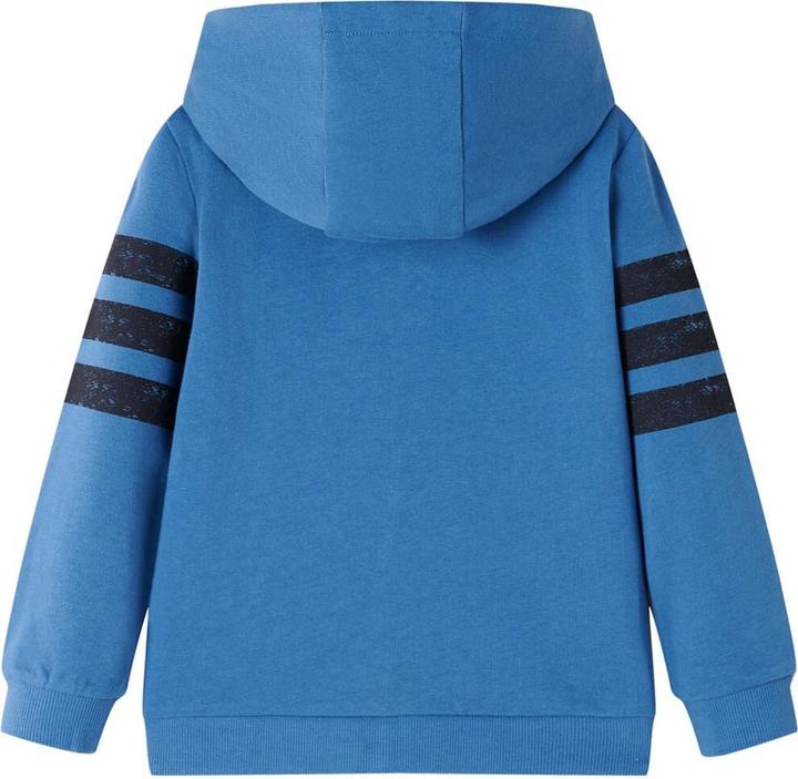 Produktbild VidaXL Kinder-Kapuzenpullover Blau 116,Material: 80 % Baumwolle. 20 (116)
