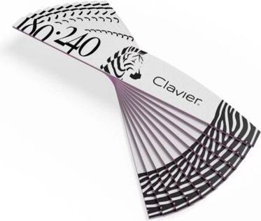Clavier Nail File 180/240 10Pcs.