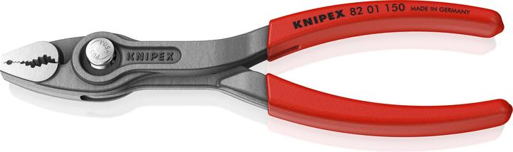 Knipex TwinGrip voorgrijper 82 01 150 (rood, lengte 150 mm) (154 mm)
