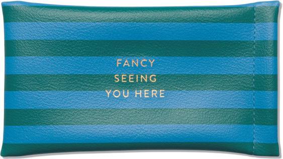Designworks Eyeglass Case Fancy Seeing You Here