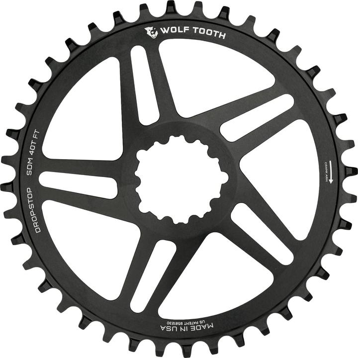 Produktbild Wolf Tooth SRAM GXP Direct Mount Kettenblatt, nicht Bash Ring kompatibel, 30 Z., black (30)