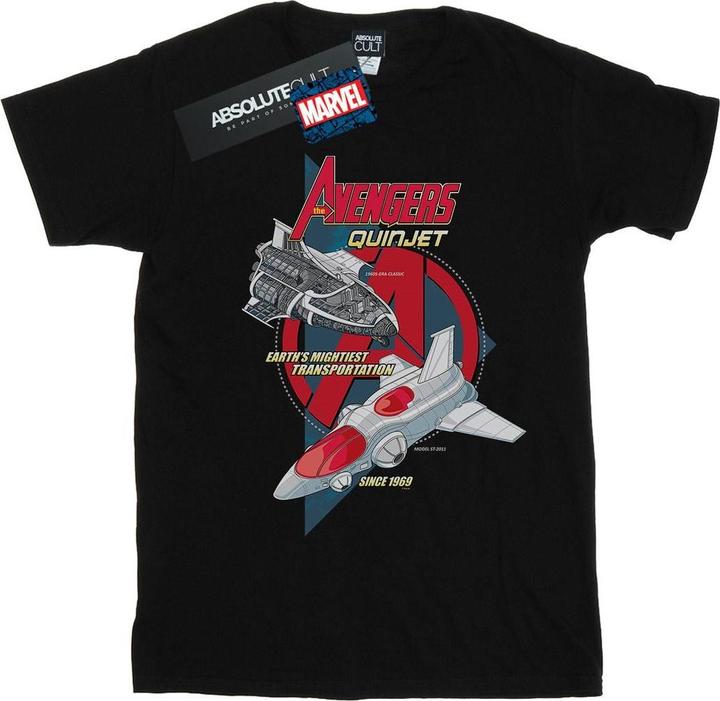 The Avengers Quinjet 1969 TShirt (XL)