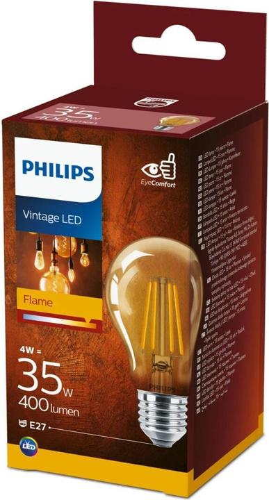 Produktbild Philips Amber (E27, 3.10 W, 250 lm, 1 x, F)