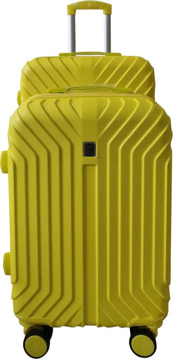 Produktbild NTK-Collection Hartschalenkoffer 2er-Set Mabell Gelb (80 l, M (50 - 90l), L (90 - 115l))