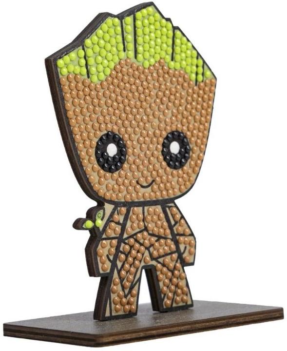 Actual product image Craft Buddy Groot, Crystal Art Figure approx. 11x8cm