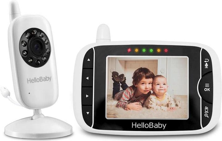 Image du produit HelloBaby Babyphone avec caméra (Vidéo et audio, 300 m)