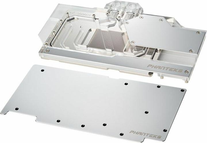 Phanteks Glacier RTX 3090Ti GPU Water Block MSI, D-RGB - Backplate